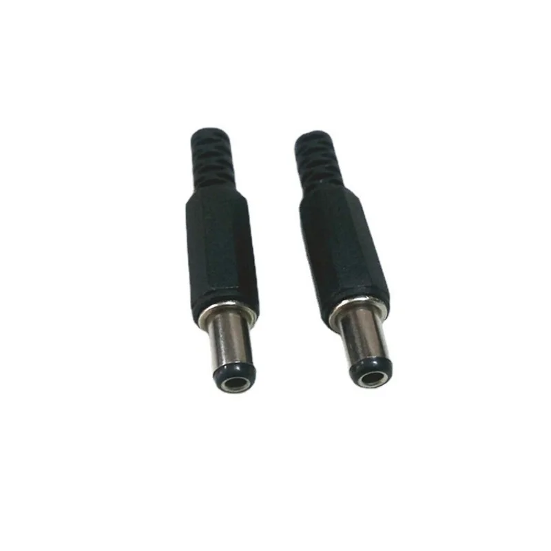 Power Plug DC Plug 5.5-2.1 DC5521 Welding Head Short Plug for Electronics