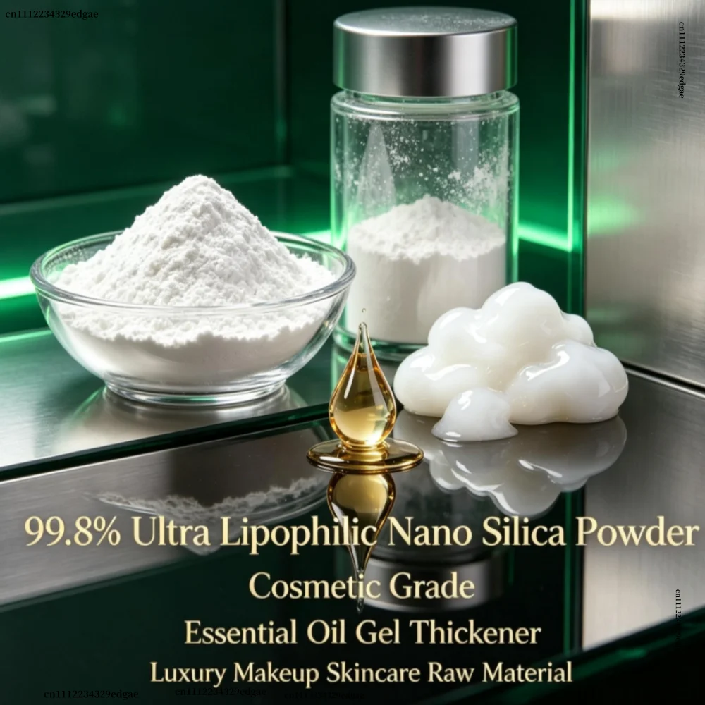 Ultra Luxury Skincare - 99,8% ultra-lipofiel nano-silicapulver, cosmetische kwaliteit, essentiële