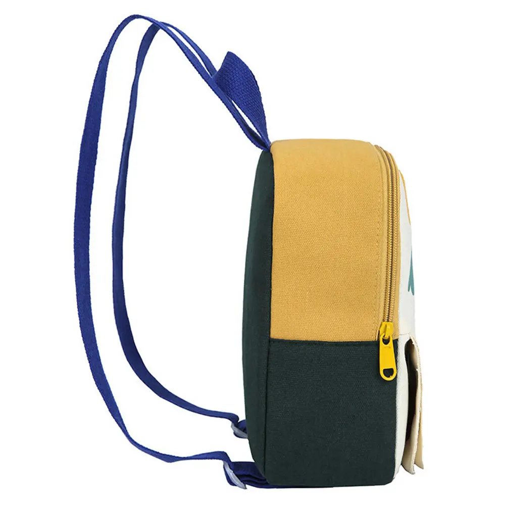 

Children Backpack Cotton Cloth Adjustable Kindergarten School Bag Soft Adorable Kids Shoulder Bag Portable Travel Storage