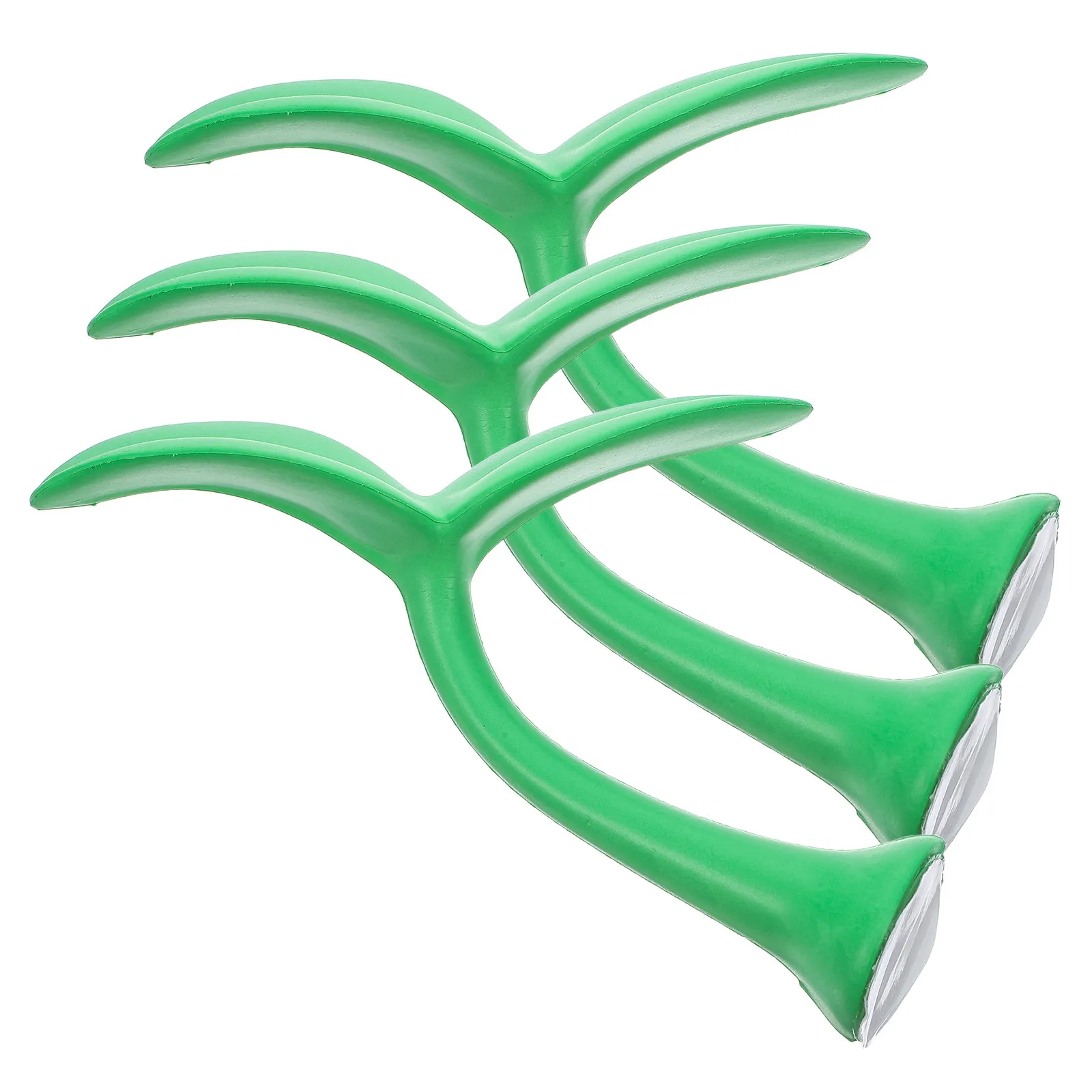 

3Pcs Bean Sprout Car Roof Decoration Cute Green Grass Car Decal Funny Bumper Ornament Automotive Exterior Accessories