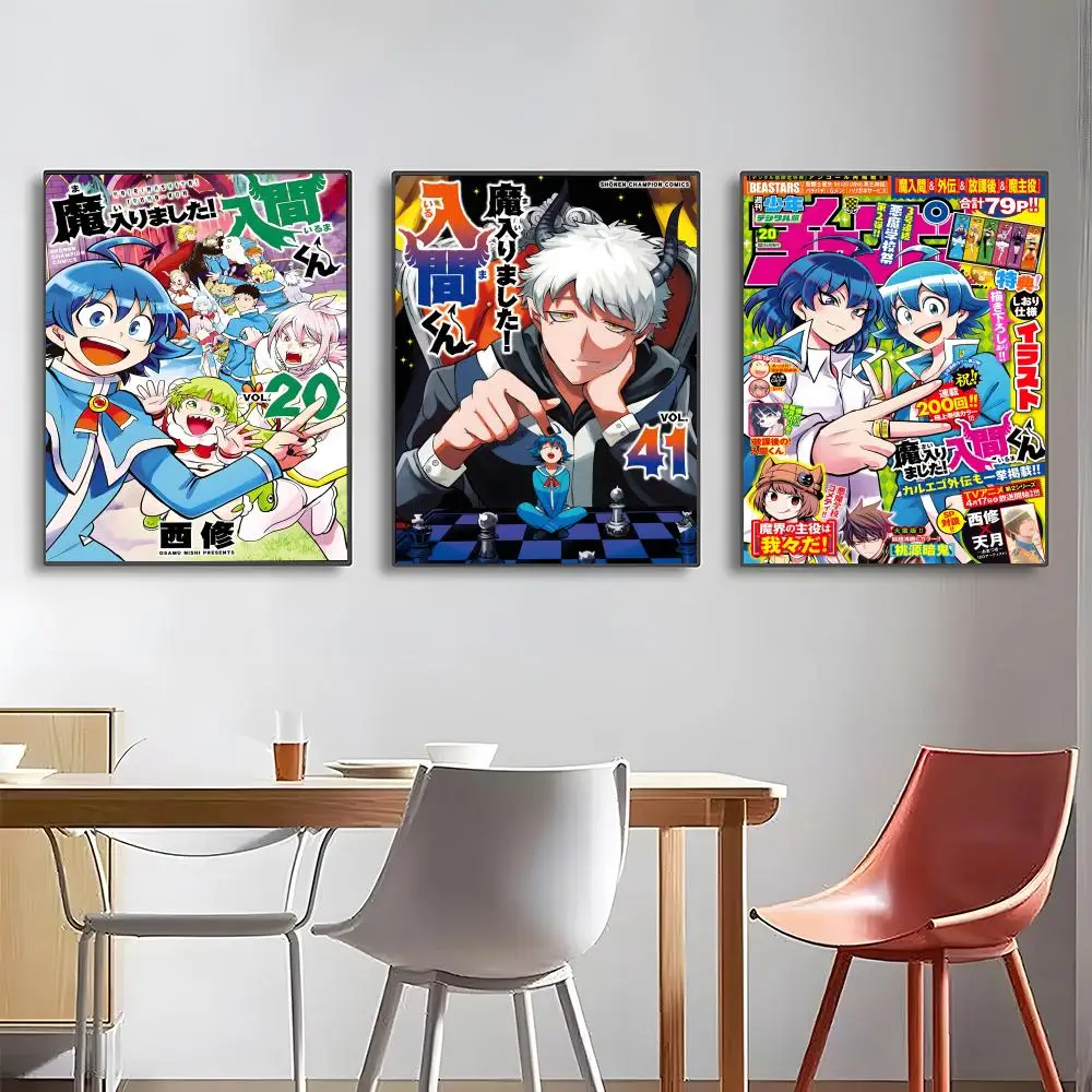 W-Welcome To Demon School Iruma kun Poster High-definition posters, wall art for living room and home decor.