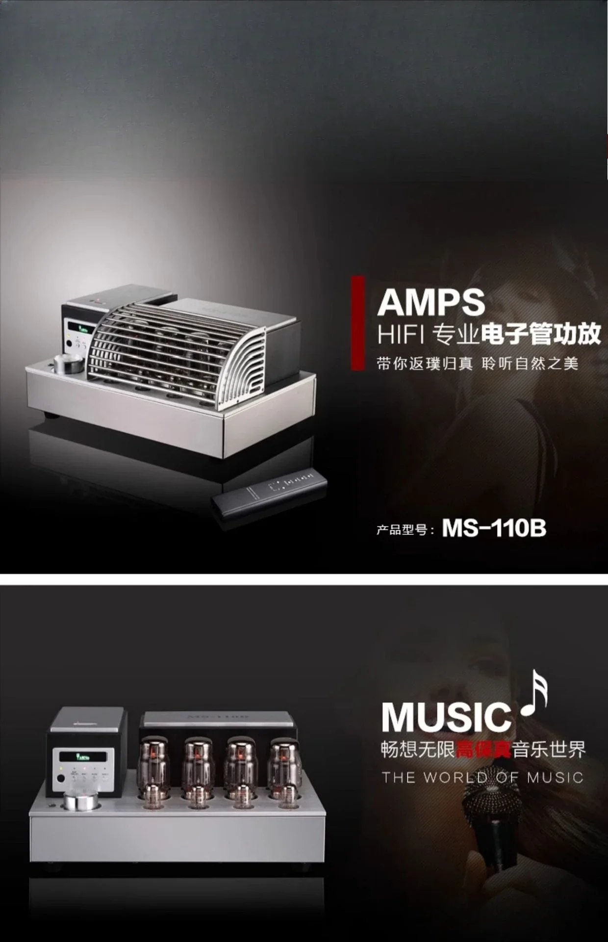 Vacuum tube amplifier fever HiFi high fidelity integrated audio