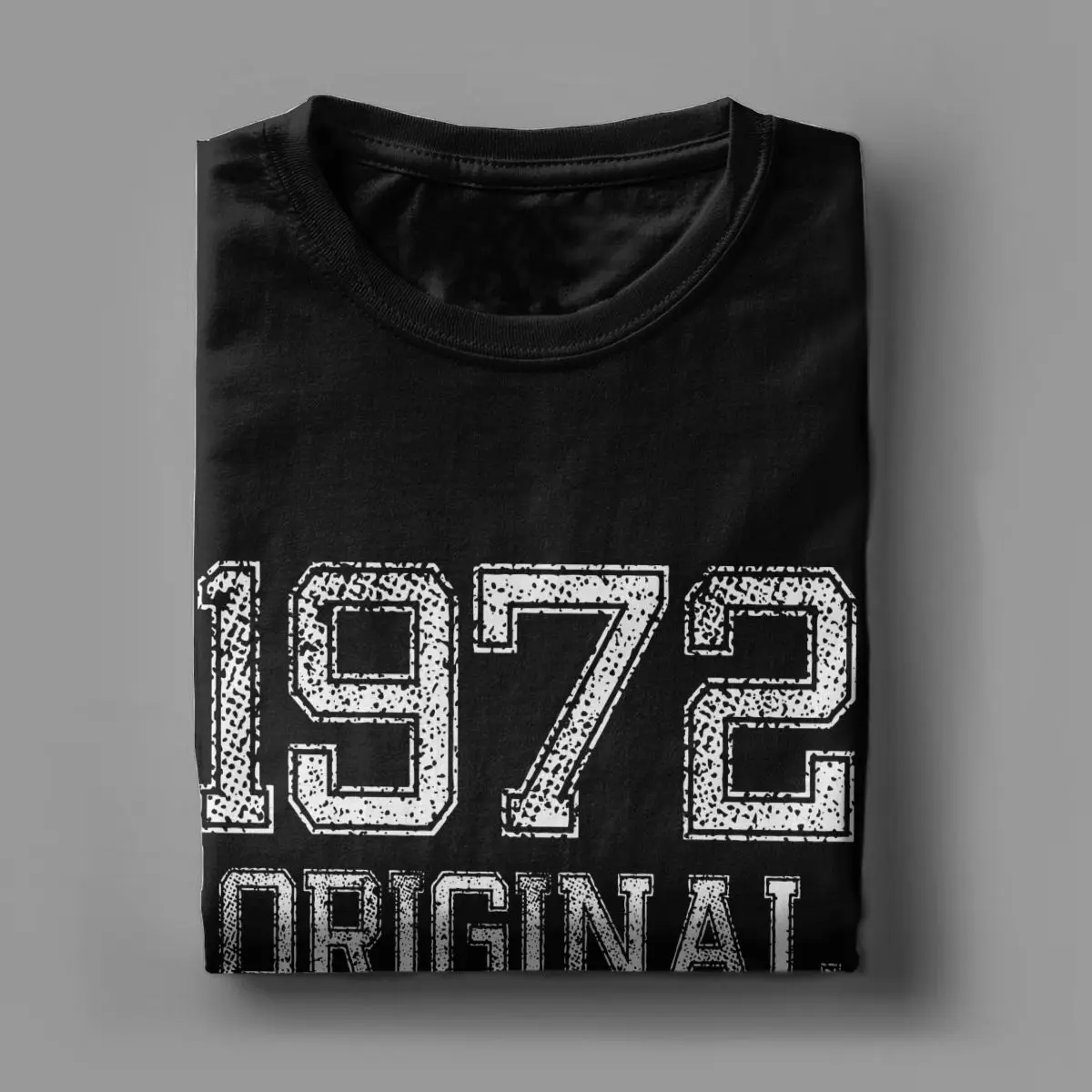 Hipster Made In 1972 Original Vintage T-Shirt Men Cotton T Shirt Dad Father 50 Years Old Short Sleeve Tees New Arrival Tops