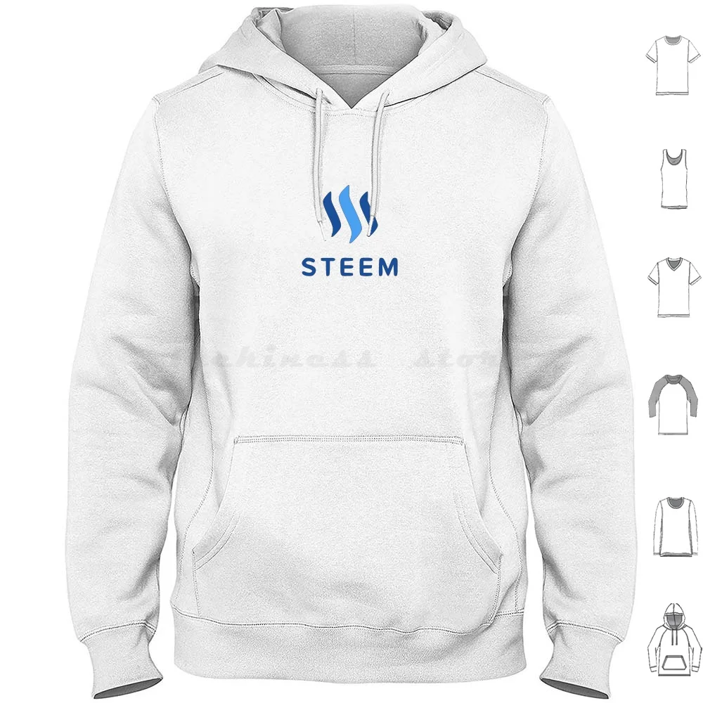 

Худи Steem для криптовалюты с длинным рукавом, криптовалюта Steem Steemit, криптовалюты Crpyto, криптовалюты, блочная цепь Sbd