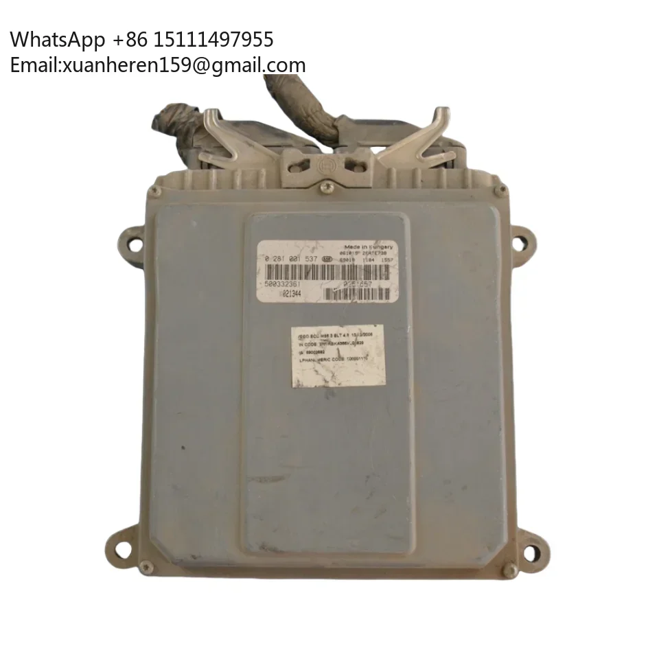 

Second Hand Car Dismantling Power Daily Engine Computer Board NavecoTurin Daily Ouba ECU ECM Computer Board 0281001537