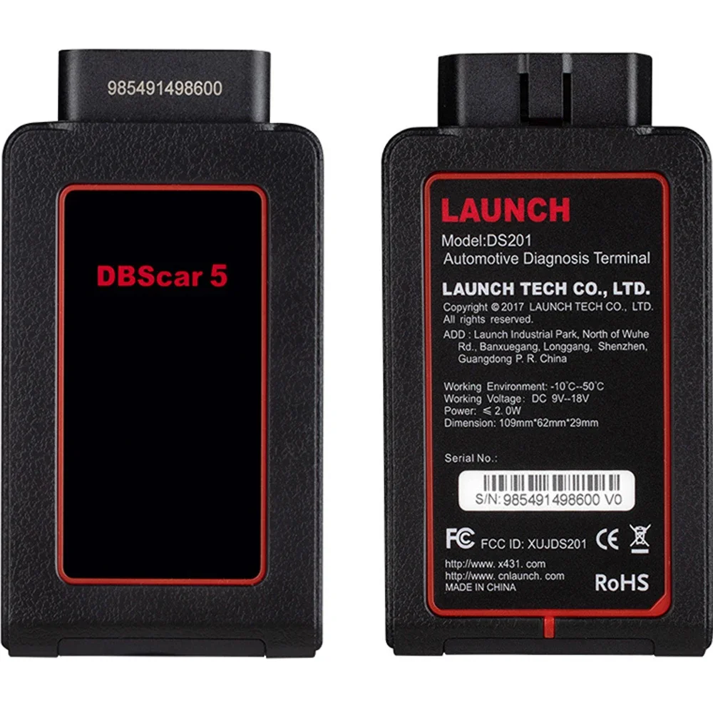 Launch X431 DBScar V Dongle DBScar5 For Diagzone Xdiag DBScar 5 OBD SCANER  Adapter