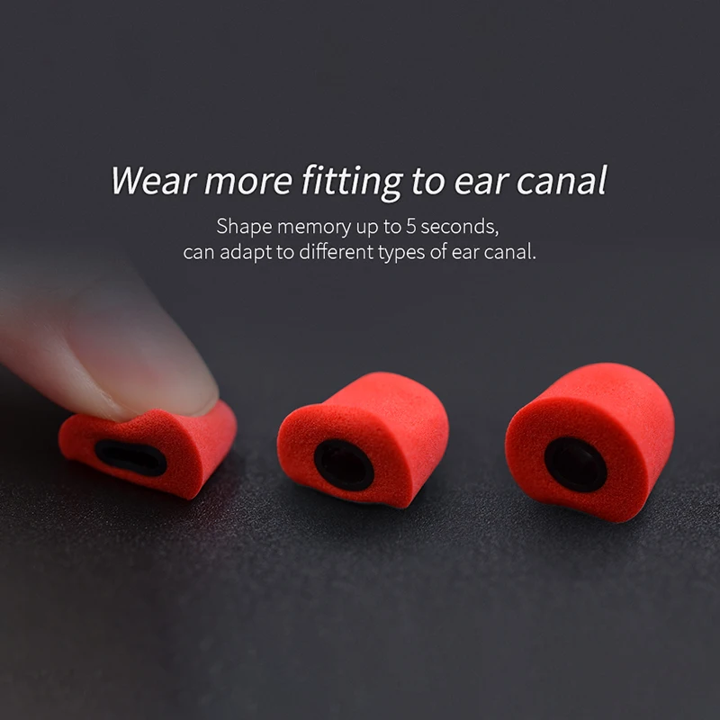 KZ Memory Foam Ear Tips In-Ear Headphones Comfortble Noise Isolating Ear Pads Earbuds For KZ Headphones ZSX EDXPro PR3 Castor image 5