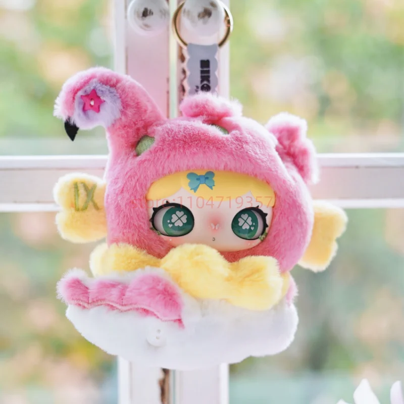 Lulumi caixa cega viagem na nuvem série caixa misteriosa boneca de vinil pingente chaveiro figura de ação bonito anime boneca saco surpresa