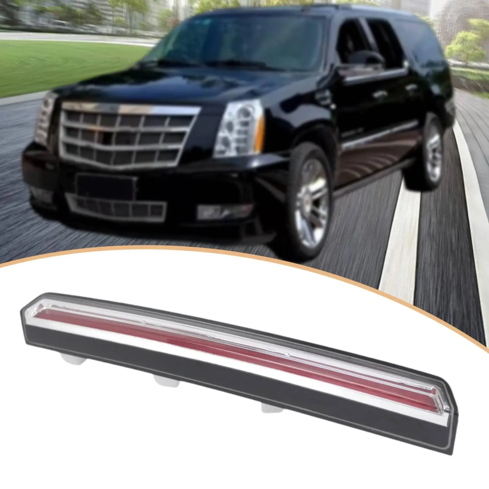 Sturdy High Mounted Stop Lamp Rear Brake Light Assembly 22803028 for XL 3500HD Cadillac Escalade
