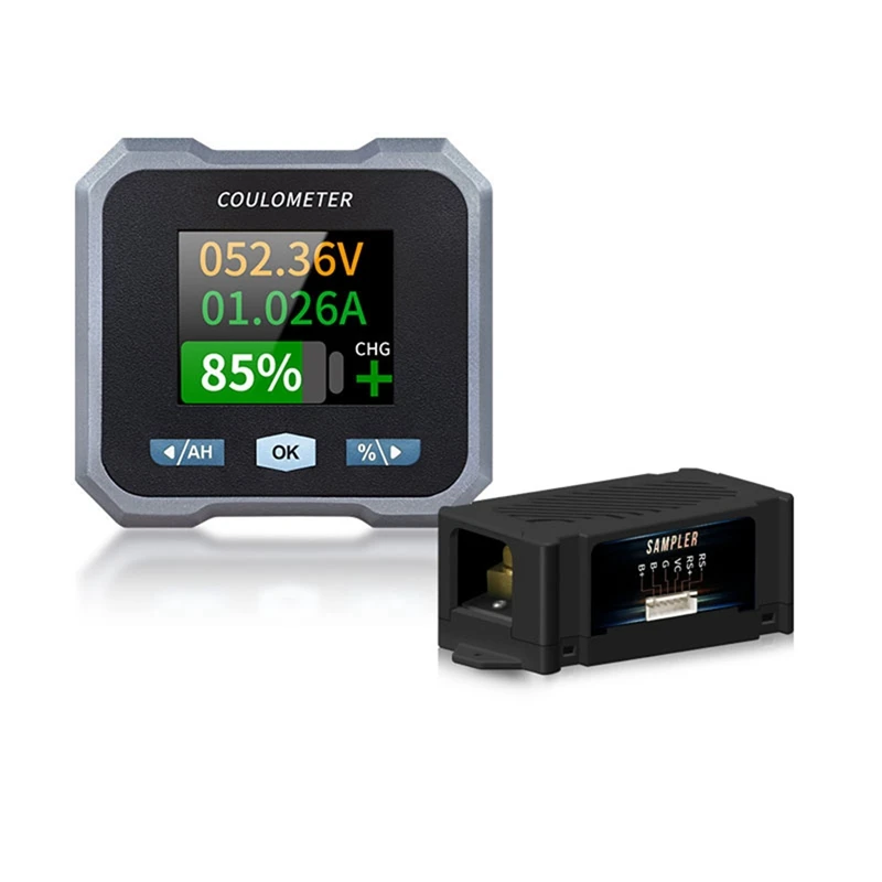 

AT14 BL110F Coulometer Battery Meter DC10-100V 0-100A Waterproof Battery Meter And Voltmeter For Electric Quadricycle