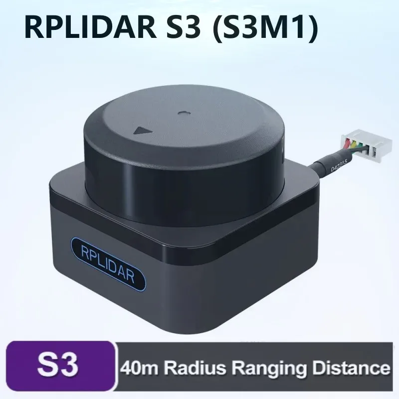 Slamtec RPLIDAR S3 LIDAR Sensor Scanner 40M Scanning Radius Laser rangefinder for Robot Navigates Avoids Obstacles SLAM LiDAR