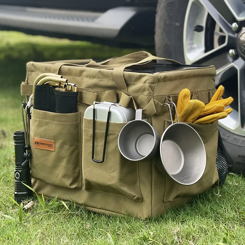 Perfect Outdoor Kit Storage Box Camping Storage Large Capacity Portable Picnic Upgrade