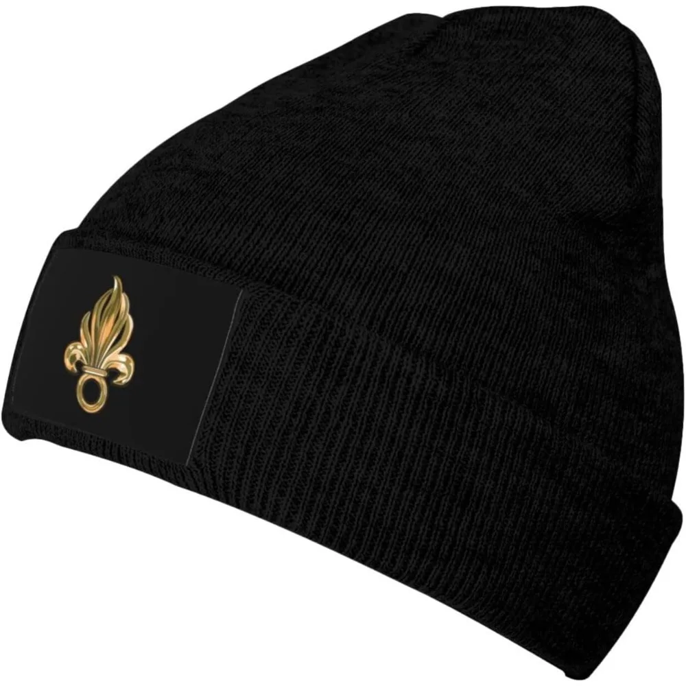 French Foreign Legion Logo Beanie Hat Knit Hat Cap Warmth for Men Women Hat