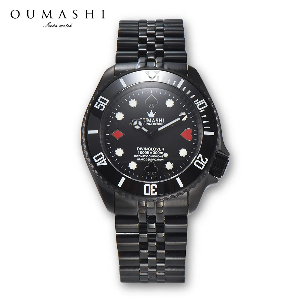 

NH36 watch Dual calendar display Sapphire glass waterproof Stainless steel men's watch Automatic mechanical watch NH36 Movement