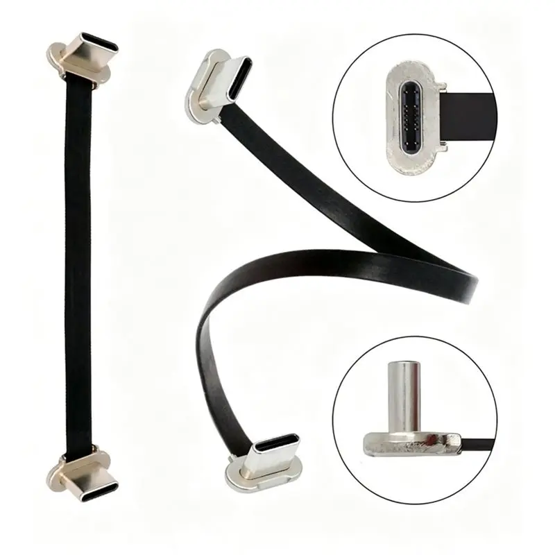LXYB18B Right Angle Data Cable 65W Fast Charging Cable 90-Degree Data Cable 65W 90-Degree Data Cable