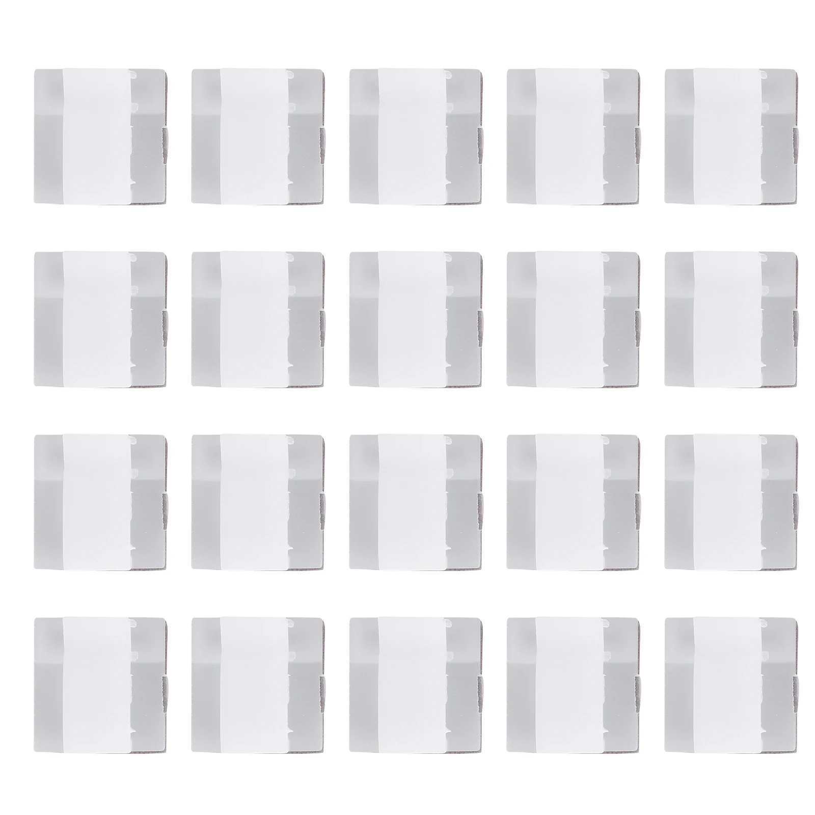 

100Pcs Self Adhesive Cable Clips Easy to Stick and Remove for Glass Metal Plastic Mini Cable Clips Self Adhesive Hook