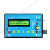 0.01Hz -500KHz FG-200 DDS Function Signal Generator Frequency Counter Signal Source Module Sine+Square+Sawtooth Waveform FG200