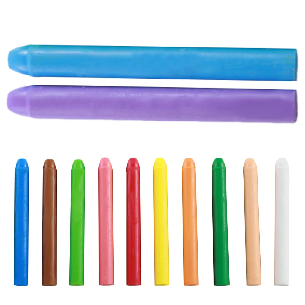 

12 Pcs Dust Free Colorful Chalks 3 15x0 37 Inches Washable Bright Blackboard Outdoor Perfect Size Toddler Hands Student