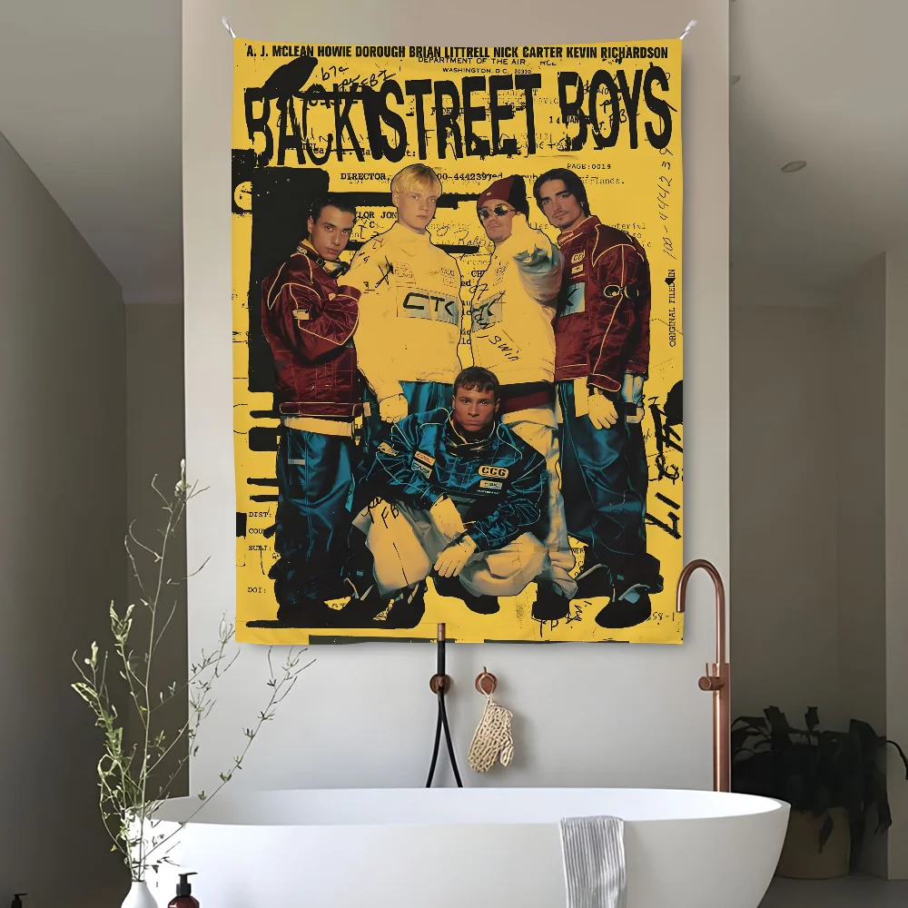 

B-BACKSTREET B-BOYS Band Tapestry Perfect For Home&Living Bedroom Decor Wall Art Backdrop Banner