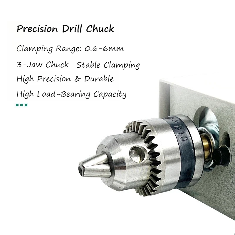 Mini Multi-Function Lathe Machine 7-Speed Adjustable, High Precision DIY Tool for Grinding Cutting Polishing Drilling