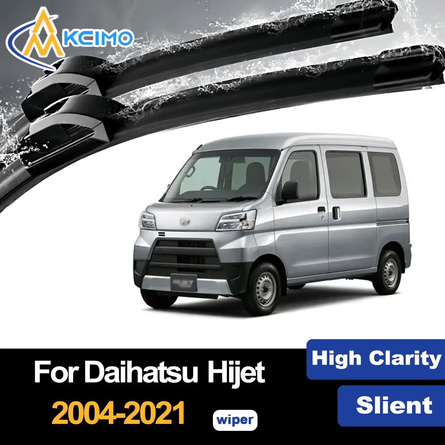 

Front Wiper Blades for Daihatsu Hijet S320 S321 S330 S331 S500 S510 2004-2021 Car Windscreen Windshield Window Wiper Accessories