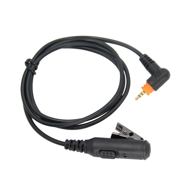 2 Way Radio Earpiece with Mic PTT Headpiece Acoustic Tube Headset For Motorola SL1M SL1K SL1600 SL300 SL7500 adapter Separable