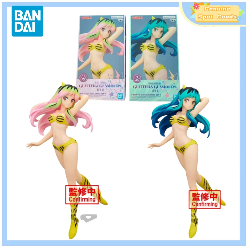 Genuine Bandai Urusei Yatsura Glitter Glamours LUM Anime Action Figures Model Toys Collectible Gift for Toys Hobbies Kids