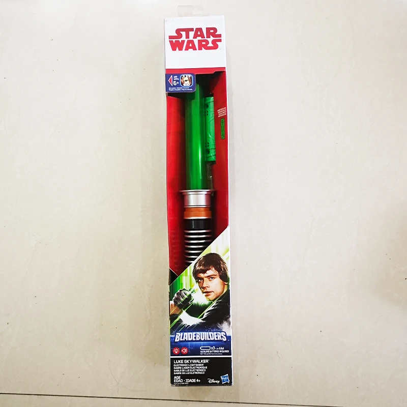 Hasbro Star Wars Electric Telescopic Lightsaber Sound Light Rey Luke Skywalker Darth Vader Jedi Knight Light Sword Toy C1568