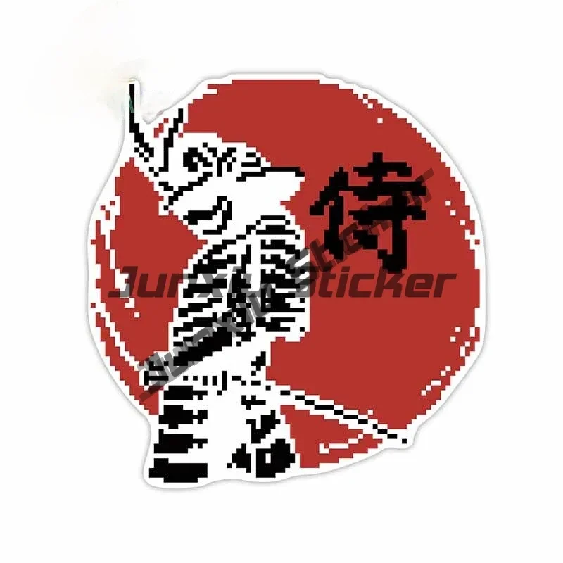 ملصقات الثقافة اليابانية اليابان الساموراي المحارب الديكور في الهواء الطلق الكتابة على الجدران ملصق PVC اكسسوارات للقوارب نمط لديكور السيارة #2