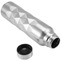 AU13-1000Ml Single-Wall Stainless Steel Water Bottle Gym Sport Bottles Portable Cola Beer Drink Bottle
