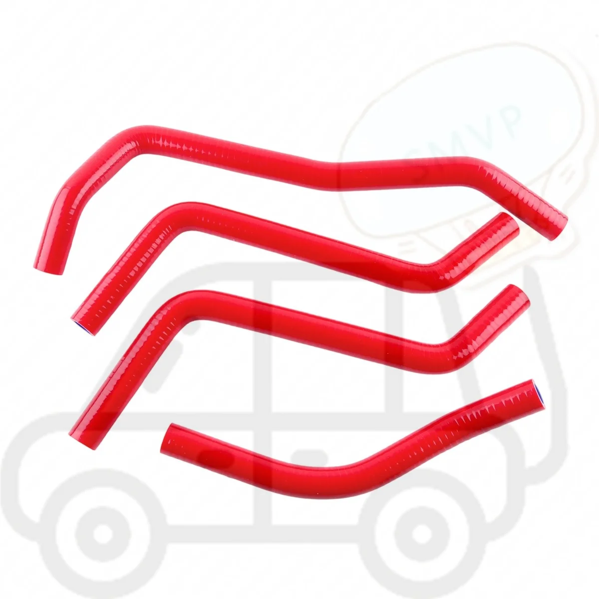 

4PCS 3PLY For 2008-2013 Yamaha Rhino 700 YXR700F Performance Motorcycle Tools Silicone Radiator Hose Kit Coolant Water Tube Pipe