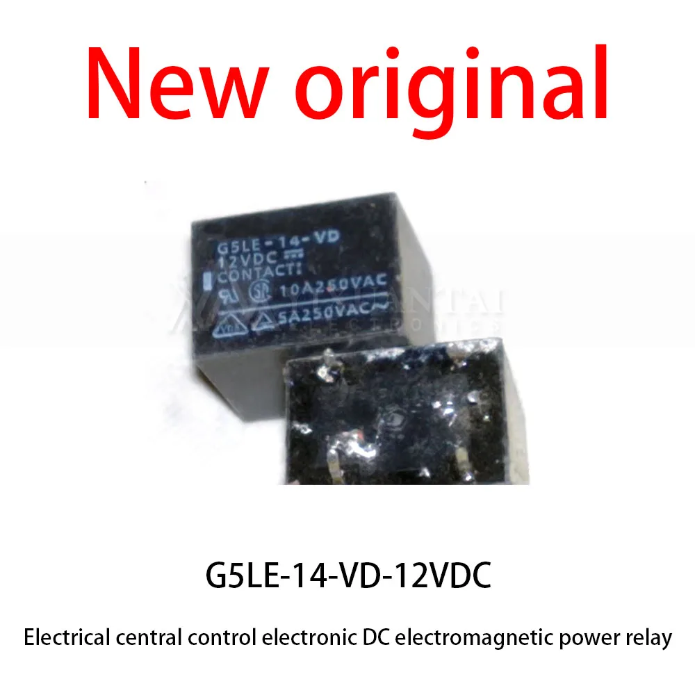 

10 Pcs/Lot New original G5LE-14-VD-12VDC Electrical central control electronic DC electromagnetic power relay