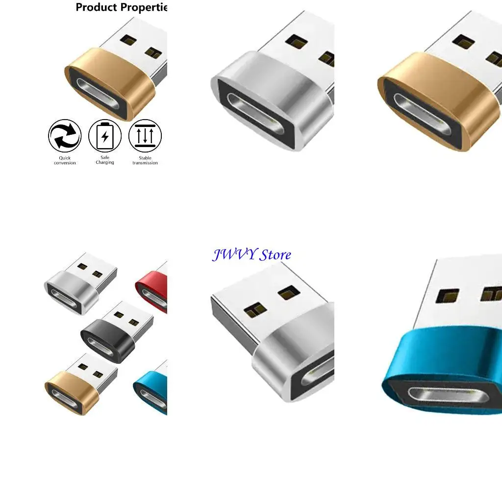 573AタイプCフォン用のタブレットコンソール用の高速充電アダプターUSBへのUSB Cコンバーター