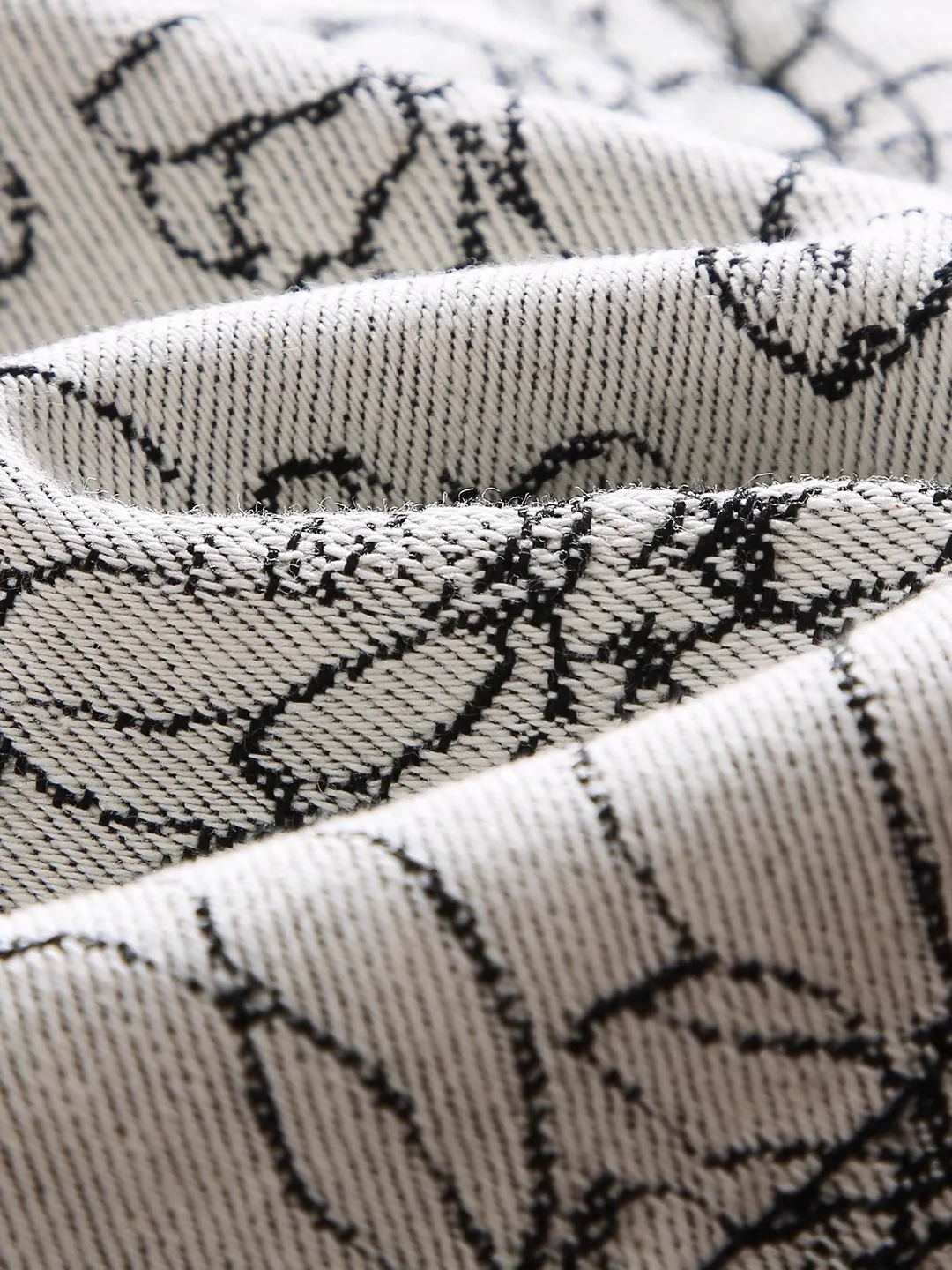 Pantaloncini di jeans ricamati jacquard americani Estate da donna Nuova vita alta Gamba larga ampia A-line Hotpants Grigio Cowboy Short Panys