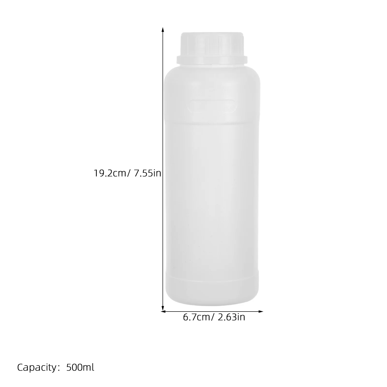 10 個の実験室用プラスチック試薬ボトル化学薬品保管漏れ防止広口ボトル液体サンプル用化学容器