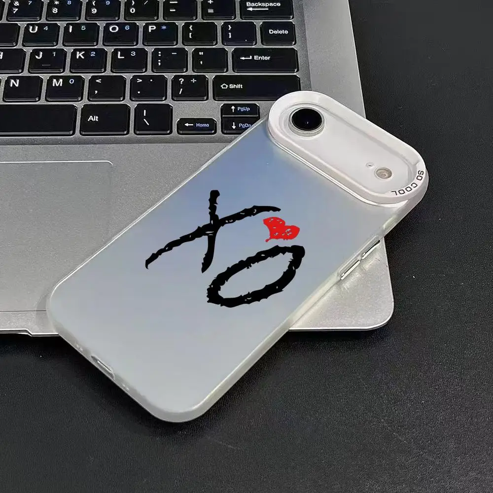 Rapper Singer The W-Weeknd Phone Case For IPhone 17 16 15 14 13 12 11 Pro Max Air Colorful Matte Laser Aurora Phone Case view 4