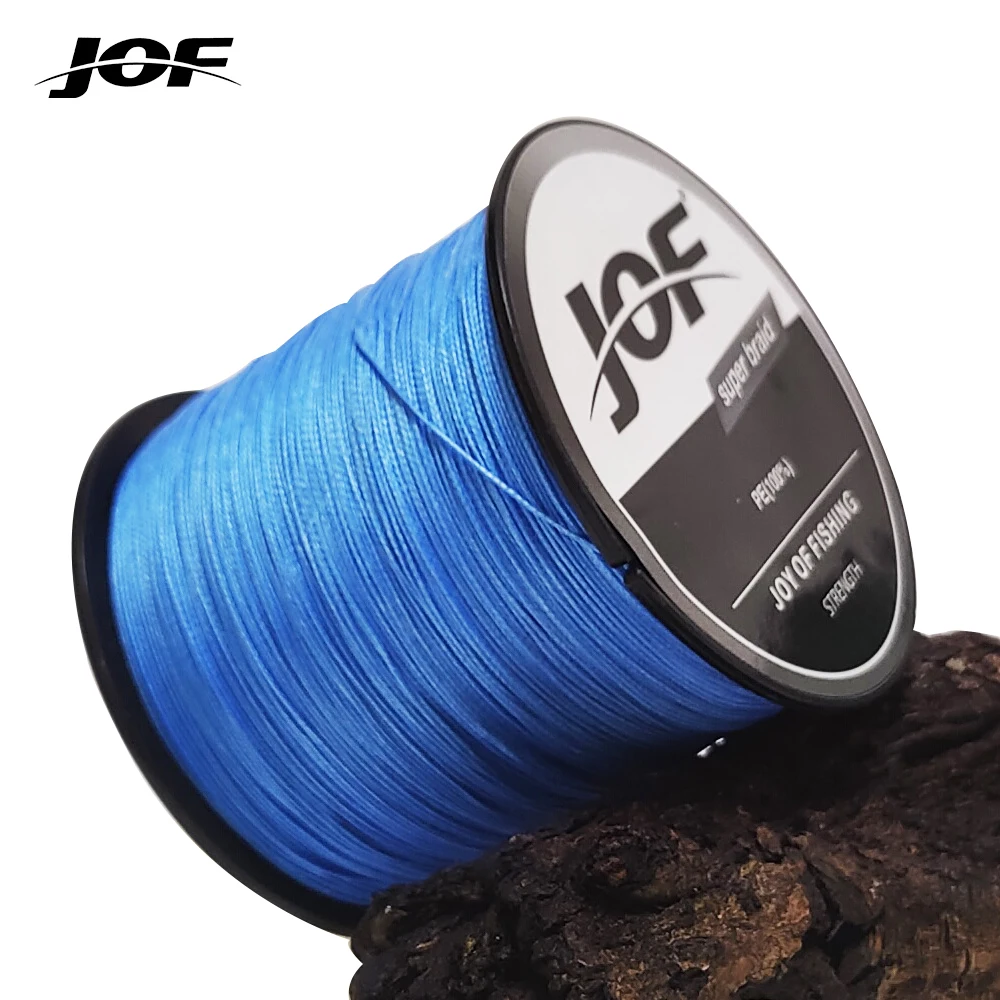 Multicolor 8 Strands 300M 500M 1000M PE Braid Fishing Line Sea Saltwater Fishing Weave 100% SuperPower JOF