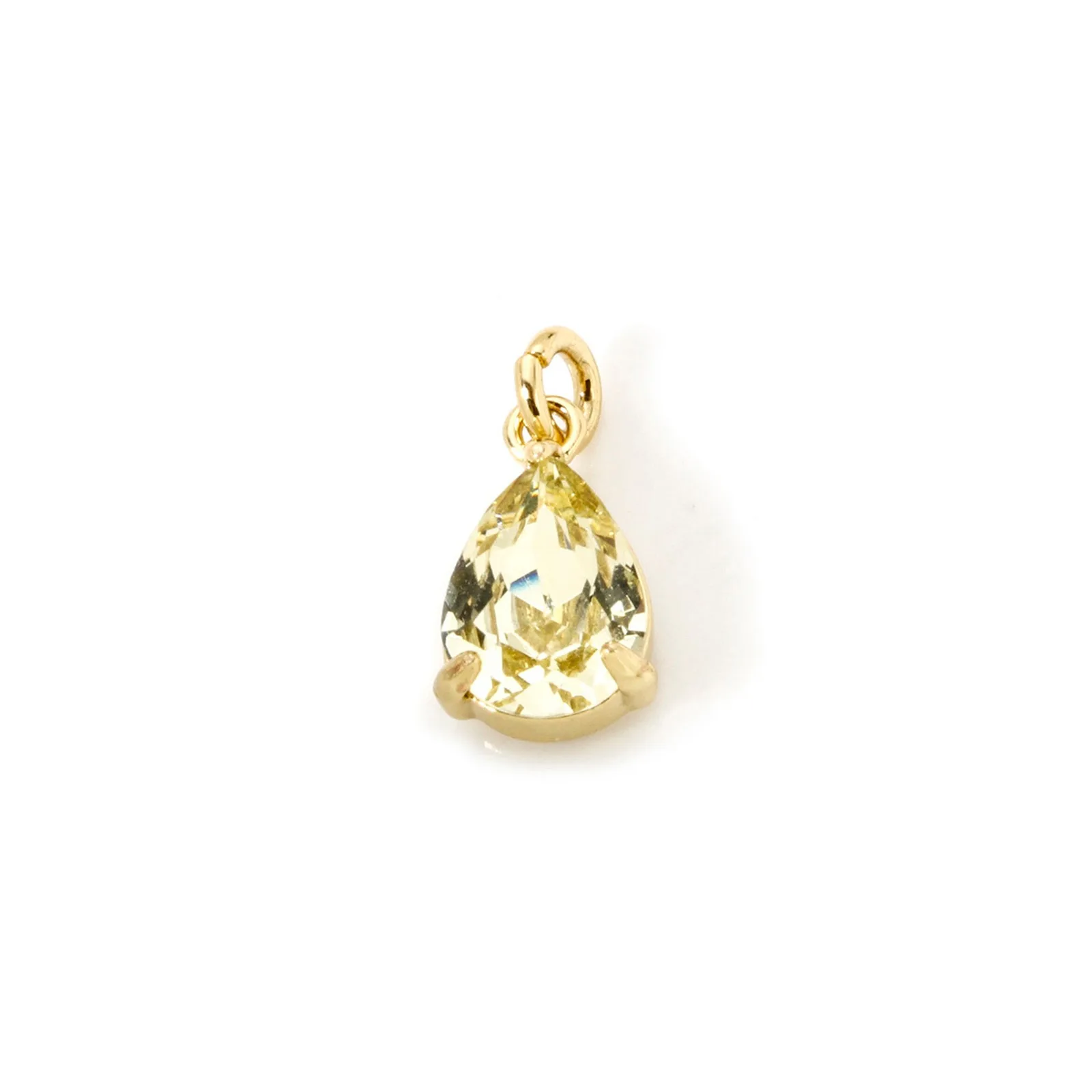 2 stücke Messing Charms Gold Farbe Geometrische Quadrat Herz Rechteck Mit Glas Cabochons Anhänger DIY Frauen Halskette Ohrringe Schmuck – Detail 5