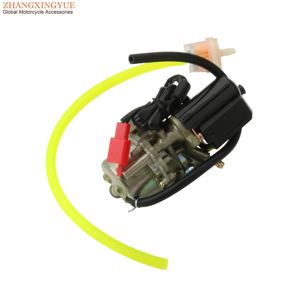 Scooter 17mm Carburetor For Honda Dio 50 AF24 AF30 TACT 50cc Elite SA50 NB50 TG50M Gyro Carb  2T