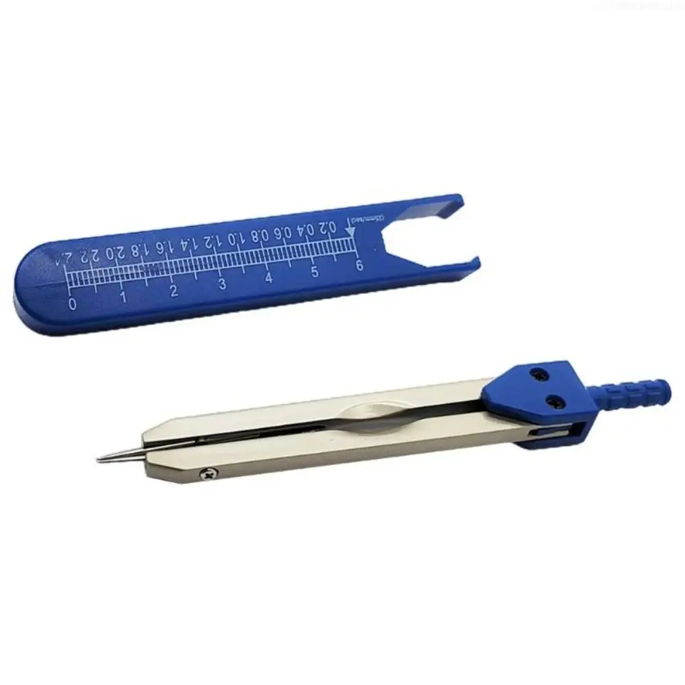 Precise Measuring ECG Sub Gauge Compact Designs Easy Operation ECG Calipers Convenience Metal Measuring Tool Graduated Compass