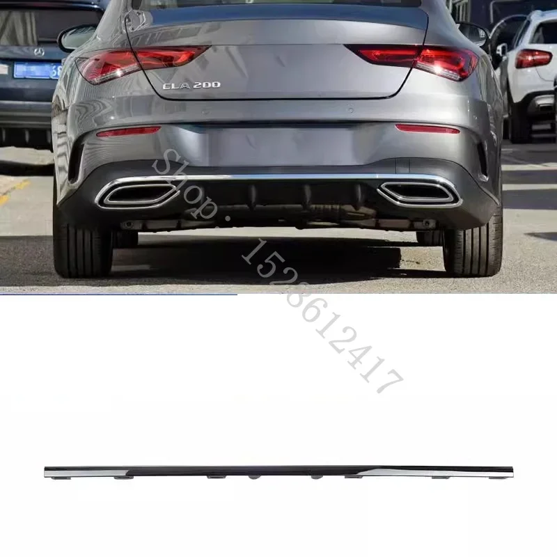 

For Mercedes-Benz CLA200/CLA260/CLA180/W117 2020-2023 ABS Front and rear bumper decorative strips collision strips Accessories