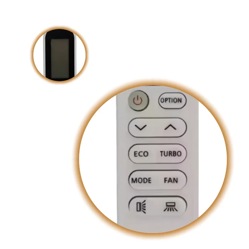 

Replacement AC Remote Control Compatible with Danyon DA-XA35 Electrolux GYKQ-58 Kaltebringer Room Air Conditioner