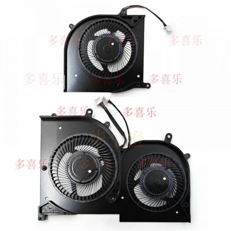 EE   New for MSI CreatorPro Z17 A12UKST A12UMST CPU / GPU Cooling Fan BS5205HS-U5A