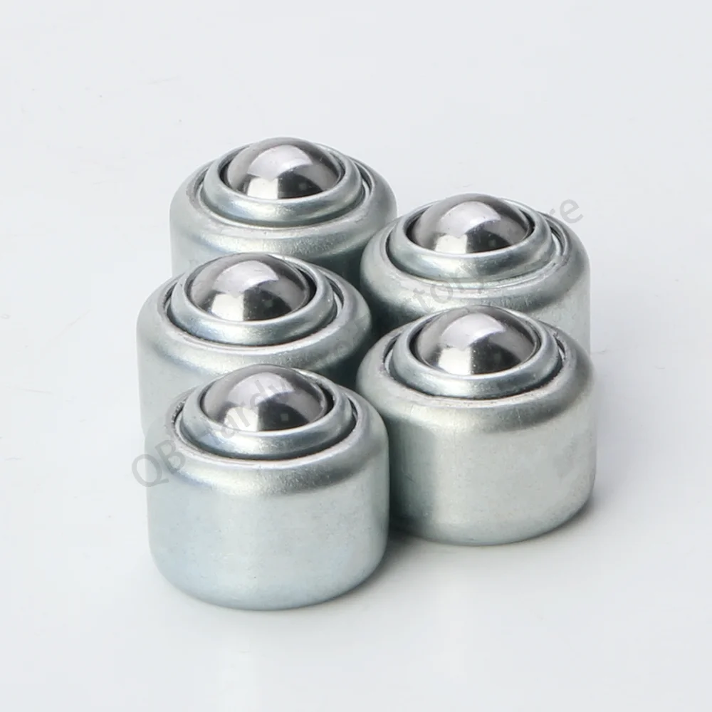 BCHW-20 pressa formata cuscinetto cuscinetto a rulli a sfere in acciaio Caster carico a molla compressa unità di trasferimento a sfera da 5kg