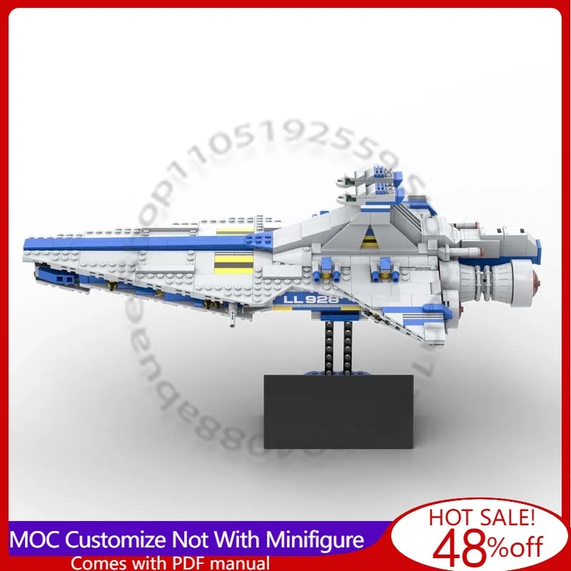 780 PCS Star Battle Galactic Venator Alt Build 10497 MOC Customize Modular Building Block Popular Model DIY Assembly Toy Gift