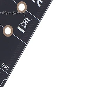 

1Pc PCIE to M2 Adapter NVMe SSD M2 PCIE X1 Raiser PCI-E PCI Express M Key Connector Internal Solid State Drive