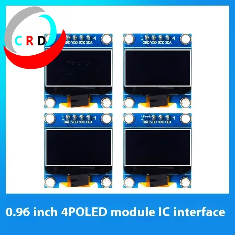 Changruida 0,96 pulgadas OLED LCD 128x64 nuevo módulo de 4 pines SSD1315 pantalla pequeña IIC oled pantalla lcd aida64 hmi