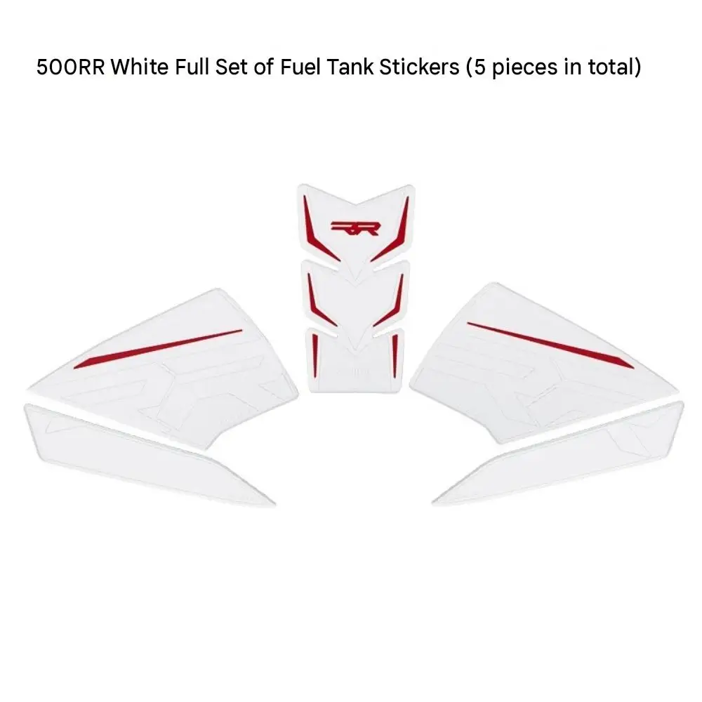 Stylish, Durable, High-Quality Modified Tank Pad – Suitable for ZXMOTO 500RR Motorcycles (Fishbone/Anti-Slip/Protective Decal)