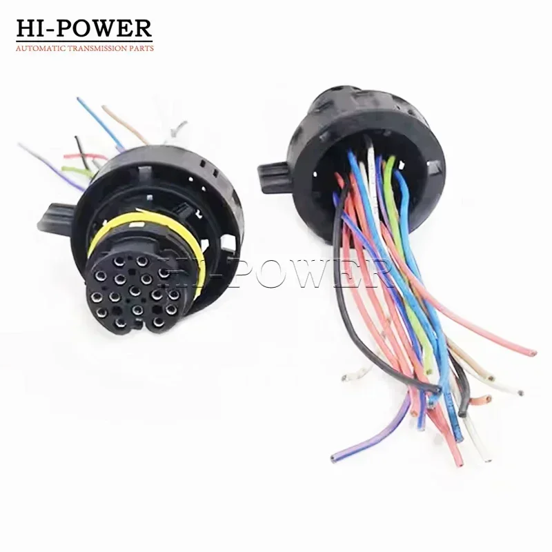 

8HP45 8HP-45 ZF8HP45 Gearbox Connector with Wires Automatic Transmission Clutch Harness Connector 16 pins For BMW X5 AUDI