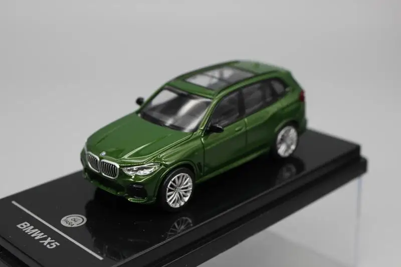 PARA64-Green合金カーモデル、ディキャスティングの限定コレクション、bmw x5、1:64